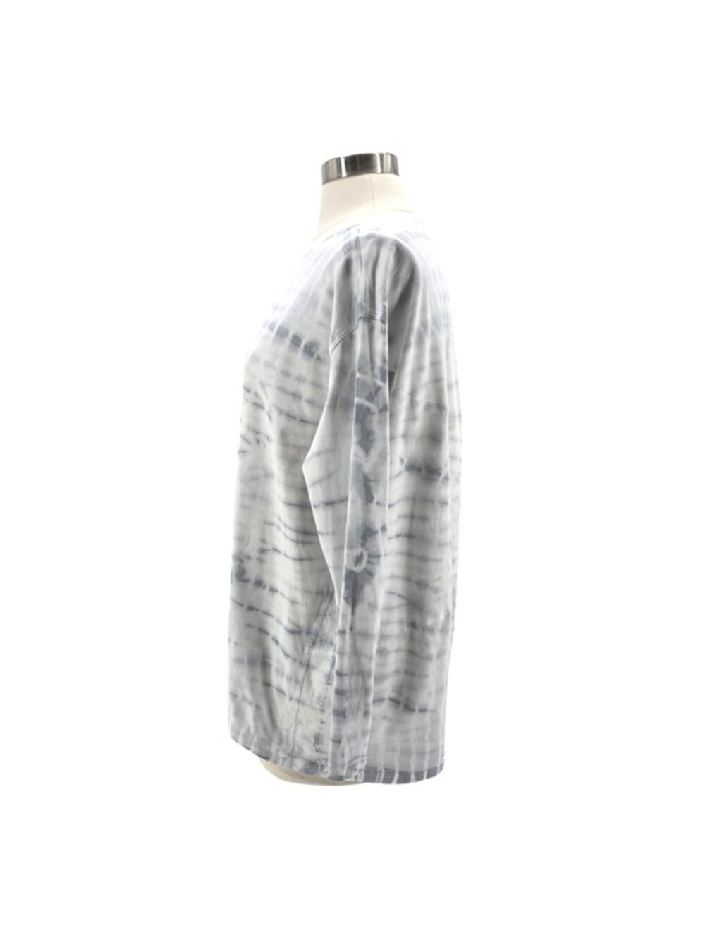 Lululemon Womens 10 Top Back In Action Long Sleeve Shirt Shibori Square White - Picture 4 of 7